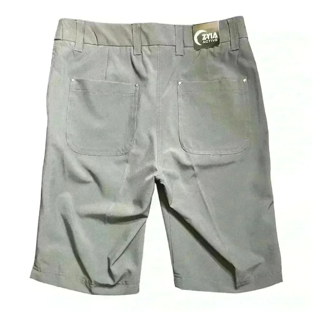 Zyia Active Women’s Gray Clubhouse Shorts, Small — image 3 of 8